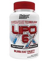 Жиросжигатель Nutrex Lipo-6X 120 капс.