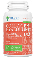 COLLAGEN+Hyaluronic 1335 мг 90 капсул (Tree of Life)