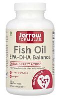 Fish Oil EPA-DHA Balance (Баланс ЭПК-ДГК) 120 мягких капсул (Jarrow Formulas)