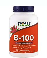 Now Foods Витаминный Комплекс B-100 (B-100 Complex) 100 растительных капсул