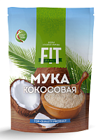 Мука кокосовая (дойпак) 400 г (Fit Parad)