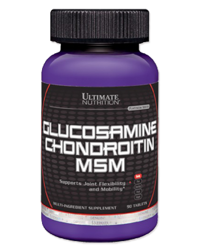 Ultimate Nutrition Glucosamine Chondroitin MSM (Глюкозамин Хондроитин МСМ) 90 таблеток фото 2