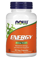 Energy (Заряд Энергии, Стимулятор Метаболизма) 90 капсул (Now Foods)