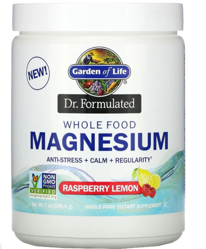 Magnesium whole food (цельнопищевой магний) 198,4 гр (Garden of Life)