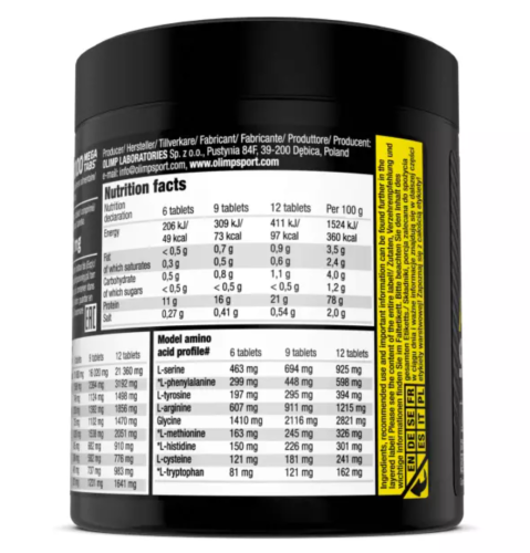 Аминокислотный комплекс Anabolic Amino 9000 mg MEGA TABS 150 таблеток (Olimp) фото 3