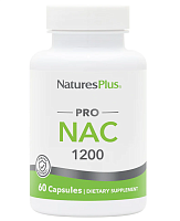 NaturesPlus PRO NAC (N-ацетил-L-цистеин) 1200 мг. 60 капсул