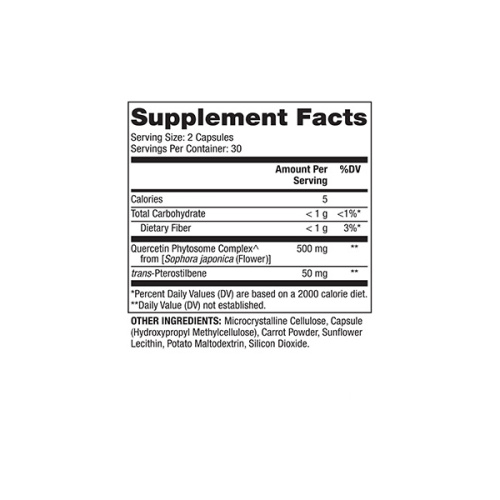 Quercetin and Pterostilbene Advanced (Кверцетин и Птеростильбен) 60 капсул (Dr. Mercola) фото 4