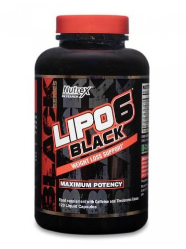 Lipo-6 Black International 120 капсул (Nutrex)