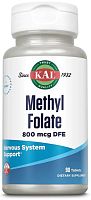 KAL Метилфолат (Methyl Folate) 800 мкг. DFE 90 таблеток