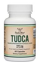 TUDCA 500 мг (Тудка для печени и желчного пузыря) 60 капсул (Double Wood Supplements)