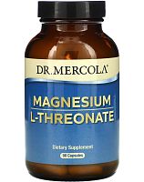 Magnesium L-Threonate ТРЕСНУЛА КРЫШКА (Магний, L-треонат магния) 90 капсул (Dr. Mercola)