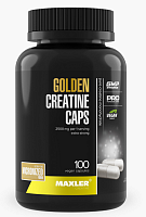 Golden Creatine Caps 1250 (Креатин 1250) 100 веган капсул (Maxler)