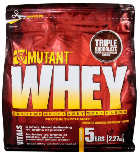 Сывороточный протеин Mutant Whey (5lb) 2270 г.  фото 4