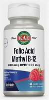 KAL Folic Acid Methyl B-12 ActivMelt (Фолиевая кислота и B-12) 60 микро таблеток