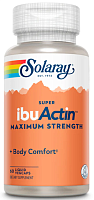 Super ibuActin maximum Strength ( Срок 10.24) 60 мягких вегетарианских капсул (Solaray)