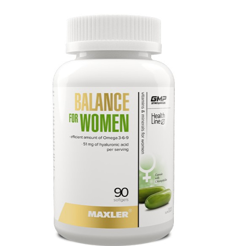 Витаминно-минеральный комплекс Maxler Balance for Women 90 капсул