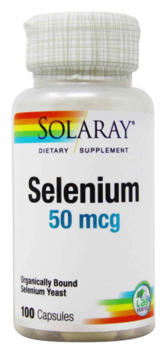 Selenium 50 mcg (Селен 50 мкг) 100 капсул (Solaray) фото 4