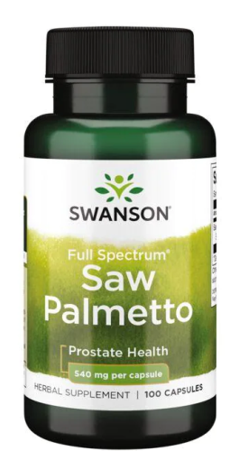 Full Spectrum Saw Palmetto 540 мг 100 капсул (Swanson)