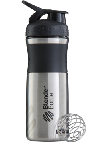 Шейкер SportMixer Stainless 828 мл (BlenderBottle) фото 2