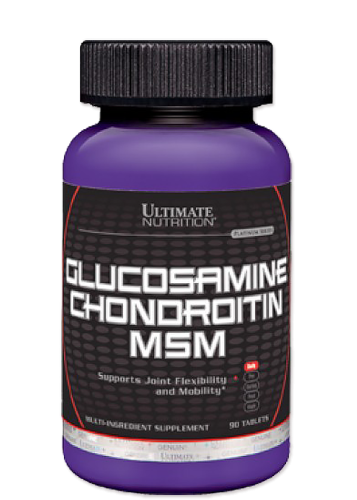 Ultimate Nutrition Glucosamine Chondroitin MSM (Глюкозамин Хондроитин МСМ) 90 таблеток фото 3