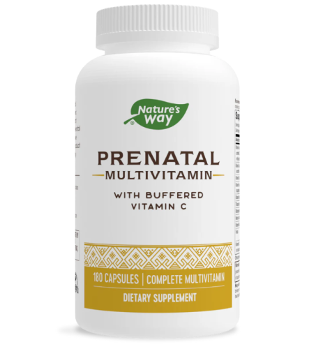 Nature's Way Prenatal Multivitamin with Buffered Vitamin C (Витамины для беременных) 180 капсул