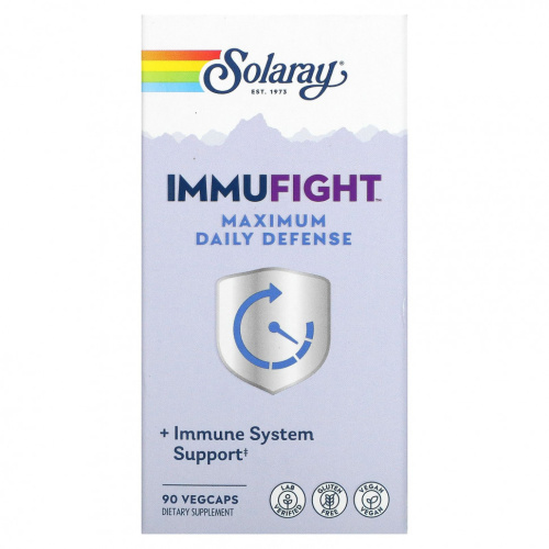 ImmuFight Maximum Daily Defense (Поддержка иммунитета) 90 вег капс (Solaray) фото 2
