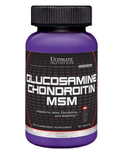 Glucosamine & Chondroitin & MSM (Ultimate Nutrition) 90 таб. фото 3