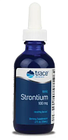 Ionic Strontium 100 mg  срок 05.2024 (Ионный Стронций 100 мг) 2 fl oz. 59 ml (Trace Minerals)