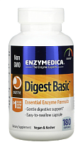 Enzymedica Digest Basic (Формула с основными ферментами) 180 капсул