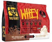 Сывороточный протеин Mutant Whey 2 вкуса (Тройной шоколад & Ванильное мороженое) (4lb) 1816 г.