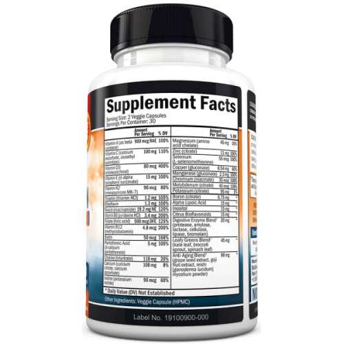 Advanced Formula Men`s Multivitamin (мультивитамины для мужчин) 60 капсул (BioSchwartz) фото 2