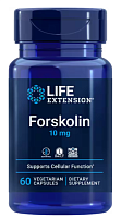 Life Extension Форсколин (Forskolin) 10 мг. 60 растительных капсул