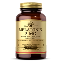 Solgar Мелатонин (Melatonin) 5 мг. 120 жевательных таблеток