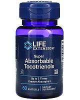 Life Extension Super Absorbable Tocotrienols (Суперабсорбируемые токотриенолы) 60 мягких капсул