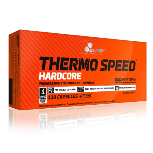 Olimp Thermo Speed Hardcore (Жиросжигатель) 120 капсул Olimp Thermo Speed Hardcore (Жиросжигатель) 120 капсул