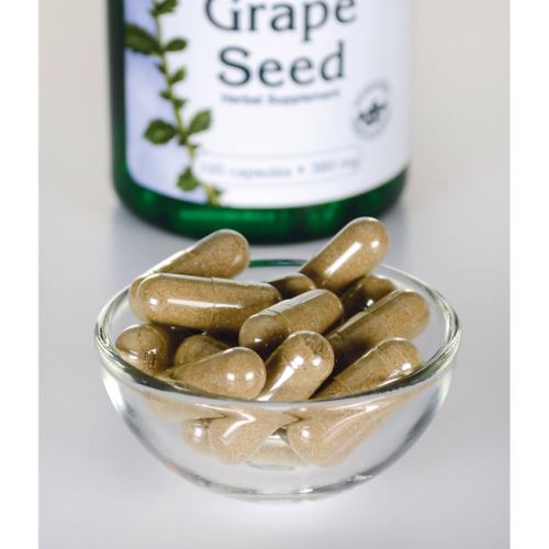 Grape Seed 380 мг (Экстракт Виноградной Косточки) 100 капсул (Swanson) фото 3