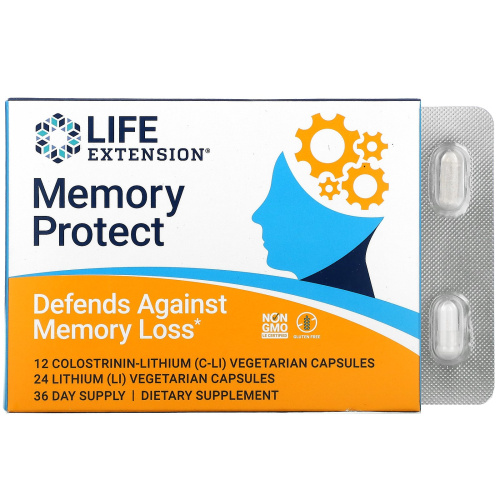 Life Extension Memory Protect (Защита Памяти) 36 капсул