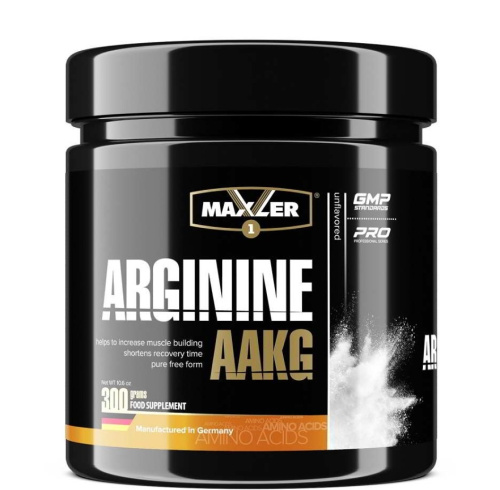 Maxler Arginine AAKG (Аргинин Альфа-кетоглутарат) 300 г.