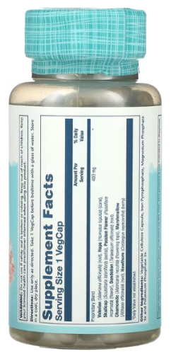 Solaray Sleep Blend SP-17 (Снотворная смесь) 100 растительных капсул фото 2
