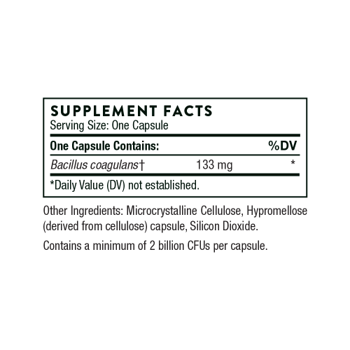 Bacillus Coagulans Probiotic 60 capsules (Thorne Research) фото 2
