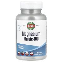 Magnesium Malate 400 mg (Магний Малат 400 мг) 90 таблеток (KAL)_