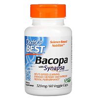 Bacope with Synapsa 320 мг (Бакопа) 60 вег капс (Doctor`s Best)