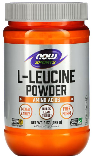 L-Leucine Powder 255 г (Now Foods)
