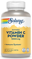 Solaray Buffered Vitamin C Powder (Буферизованный Витамин C в порошке) 5000 мг. 227 г.