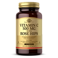 Solgar Витамин С и Шиповник (Vitamin C with Rose Hips) 500 мг. 250 таблеток