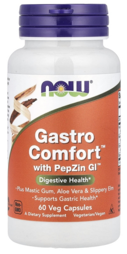 Now Foods Gastro Comfort с PepZin GI 60 растительных капсул фото 2