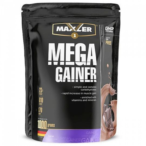 Гейнер Maxler Mega Gainer 1000 г. 2,2 lb