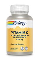 Vitamin C 1000 mg with Bioflavonoid Concentrate (Витамин C 1000 мг) 100 вег капсул (Solaray)