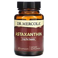 Astaxanthin 4 mg (Астаксантин 4 мг) 30 капсул (Dr. Mercola)