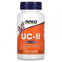 Now Foods UC-II Joint Health Неденатурированный коллаген типа II 120 растительных капсул